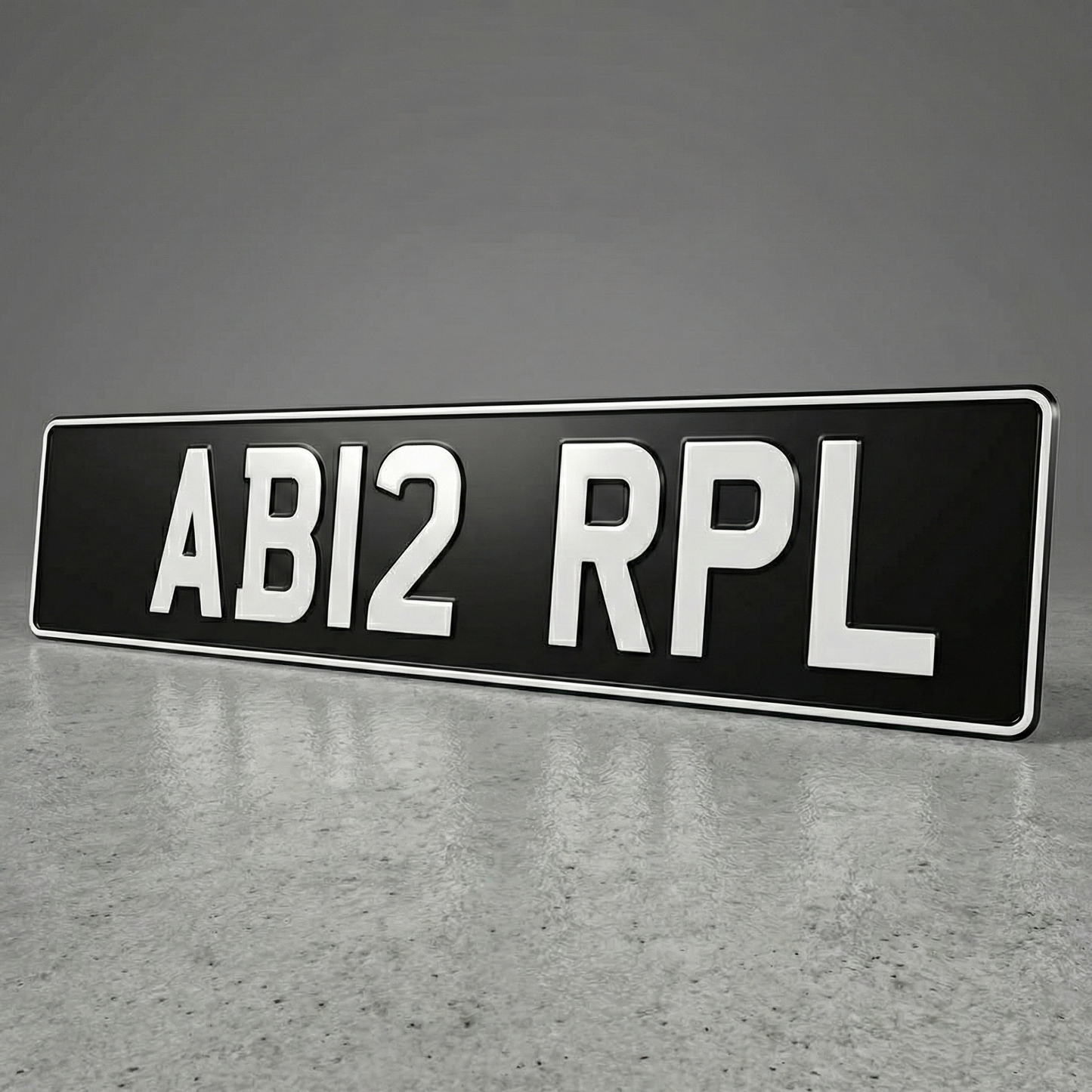 Vintage Number Plates