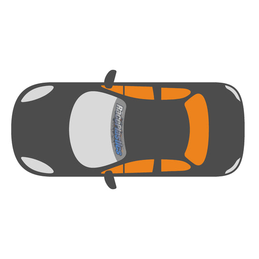 Fiat	850 Coupe Polycarbonate Windows